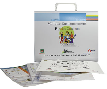 Mallette environnement Pagaies Couleurs